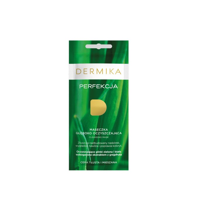 Masca de curatare pentru fata, Dermika, 10 ml