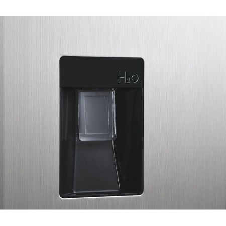 Side by side Candy CHSBSO 6174XWD, 529 litri, Clasa E, Total No frost, Dozator de apa, H 177 cm, Inox