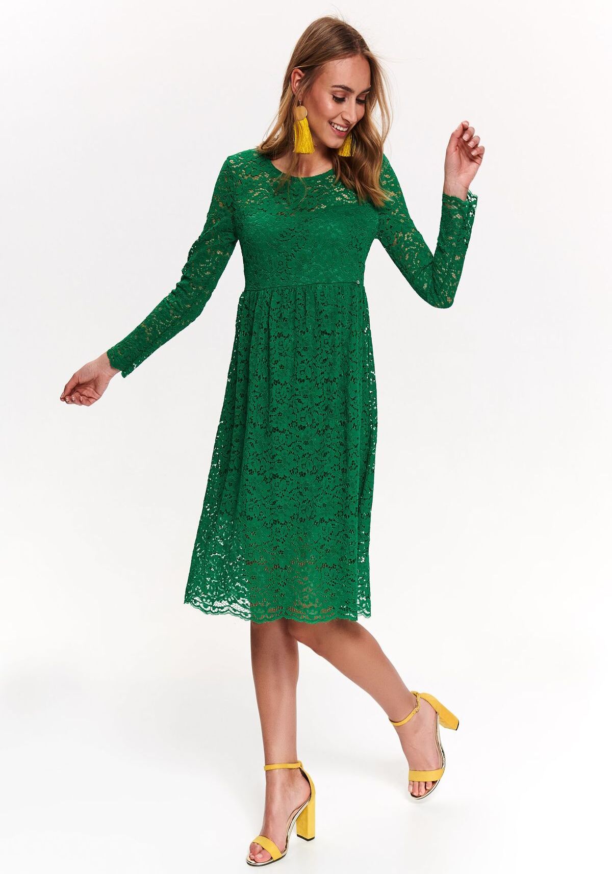 Rochie pentru femei, TOP SECRET, SSU2718, Verde