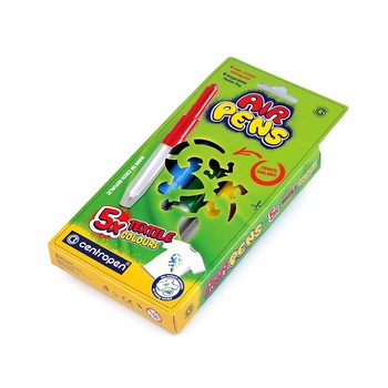 Set markere de suflat pentru textile Air Pens, 5 buc Set markere de suflat pentru textile Air Pens, 5 buc