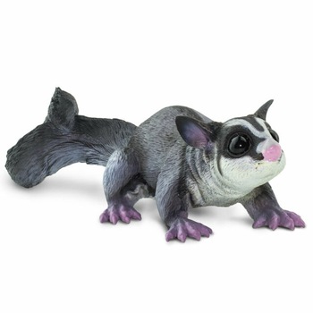Figurina - Veverita marsupiala, Mov, 16 cm Figurina - Veverita marsupiala, Mov, 16 cm