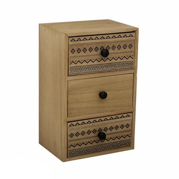 Caseta de bijuterii Versa Home, lemn, imprimeu modern, 25 Cm Caseta de bijuterii Versa Home, lemn, imprimeu modern, 25 Cm