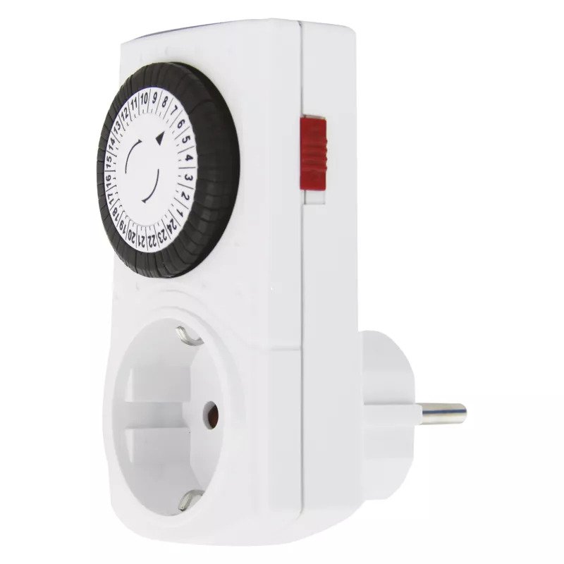 Temporizator mecanic EMOS 15D-3A IP20 SCHUKO