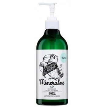 Sapun de bucatarie Yope, Mineral, Extract de plante, Vitamina BR, Alatonina, Hidratant, 500 ml Sapun de bucatarie Yope, Mineral, Extract de plante, Vitamina BR, Alatonina, Hidratant, 500 ml