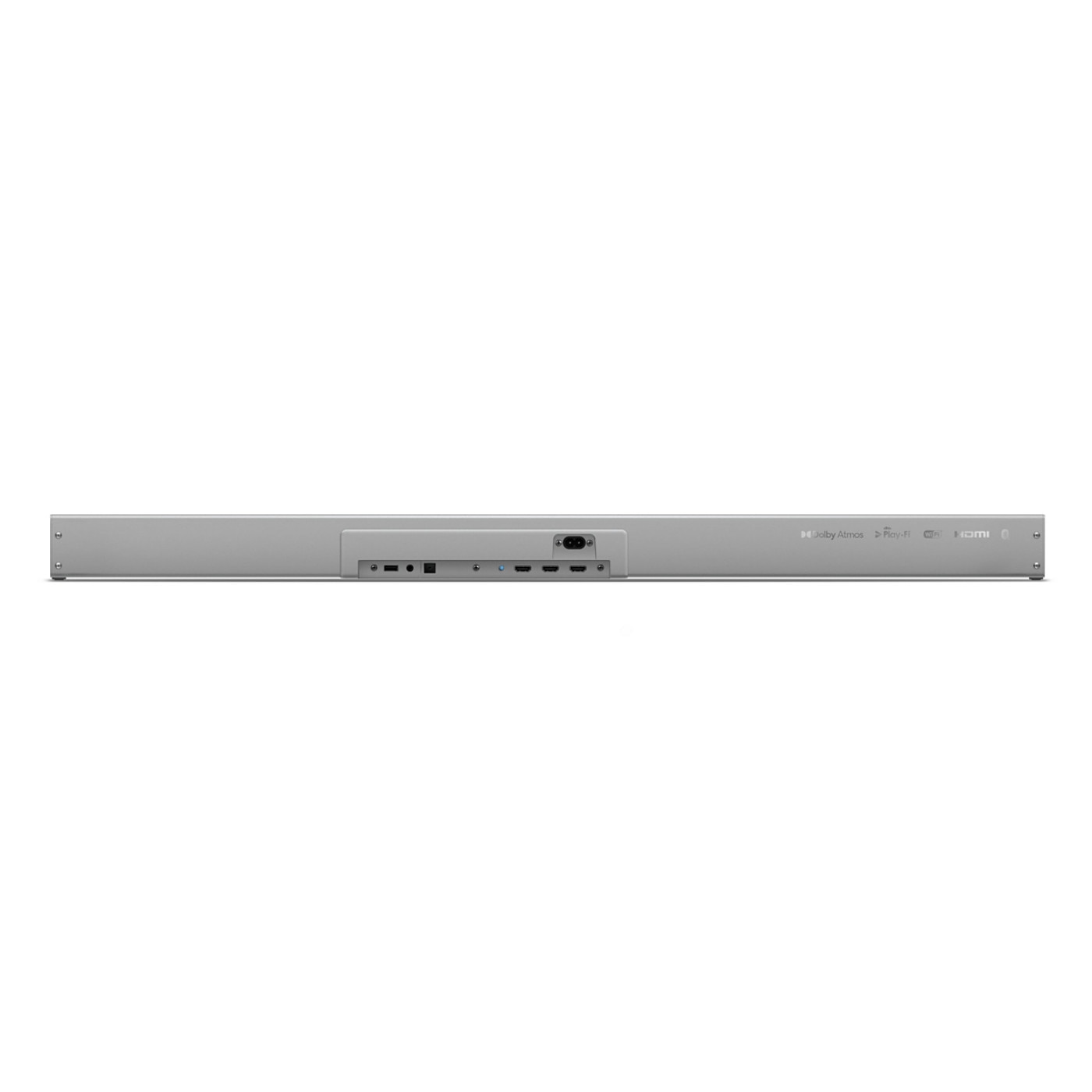 Soundbar 2.1 Philips cu Subwoofer Wireless, Asistenti Vocali, Dolby Atmos, Compatibil cu DTS Play-Fi, 200 W, Woofer de 1 x 5,25", Bluetooth, Google / Alexa / Apple Airplay / Spotify Connect / Chromecast, Gri