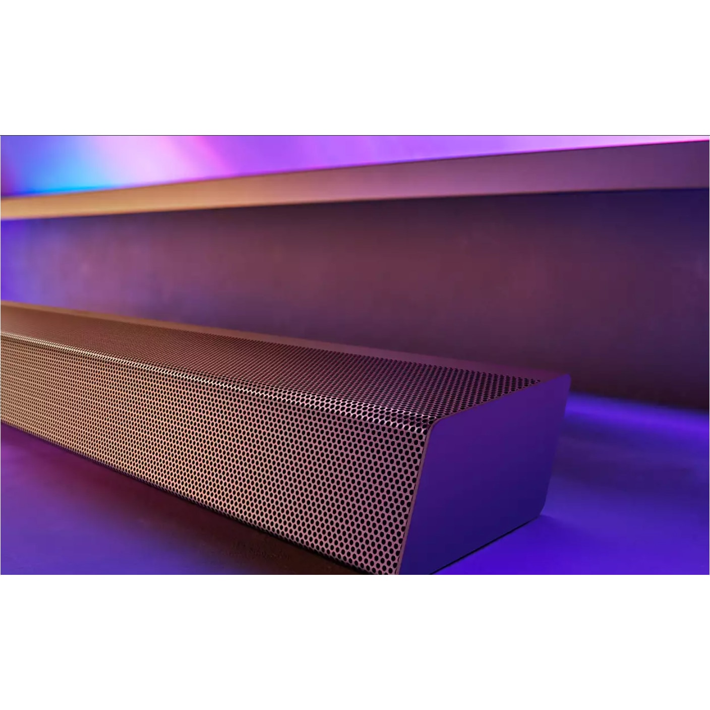 Soundbar 2.1 Philips cu Subwoofer Wireless, Asistenti Vocali, Dolby Atmos, Compatibil cu DTS Play-Fi, 200 W, Woofer de 1 x 5,25", Bluetooth, Google / Alexa / Apple Airplay / Spotify Connect / Chromecast, Gri