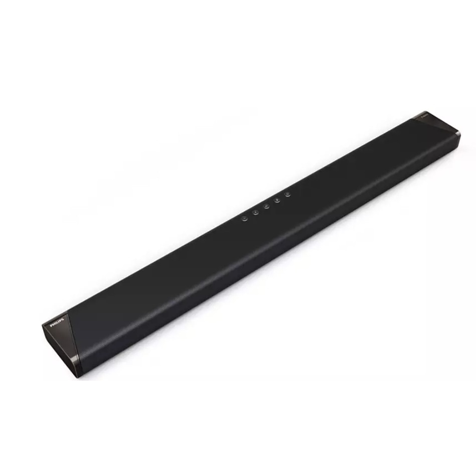Soundbar Philips 5.1.2 cu Subwoofer Wireless, Dolby Atmos si IMAX Enhanced, DTS Play-FI, 8", Bluetooth 4.2, Spotify Connect, 410 W, Asistenti Vocali, Negru