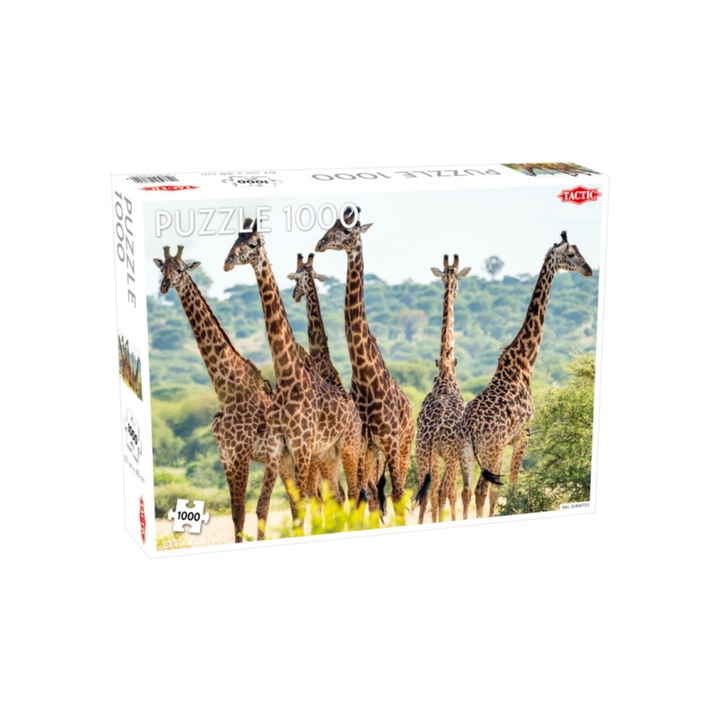 Tactic 1000 db-os puzzle - Zsiráfok (56755)