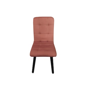 Scaun tapitat T17, Smart Living Studio Casa, picioare si cadru din lemn, material textil, Caramiziu Scaun tapitat T17, Smart Living Studio Casa, picioare si cadru din lemn, material textil, Caramiziu