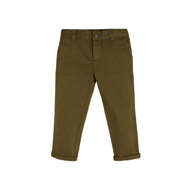 Pantaloni pentru baieti Guess, culoare kaki, Kaki