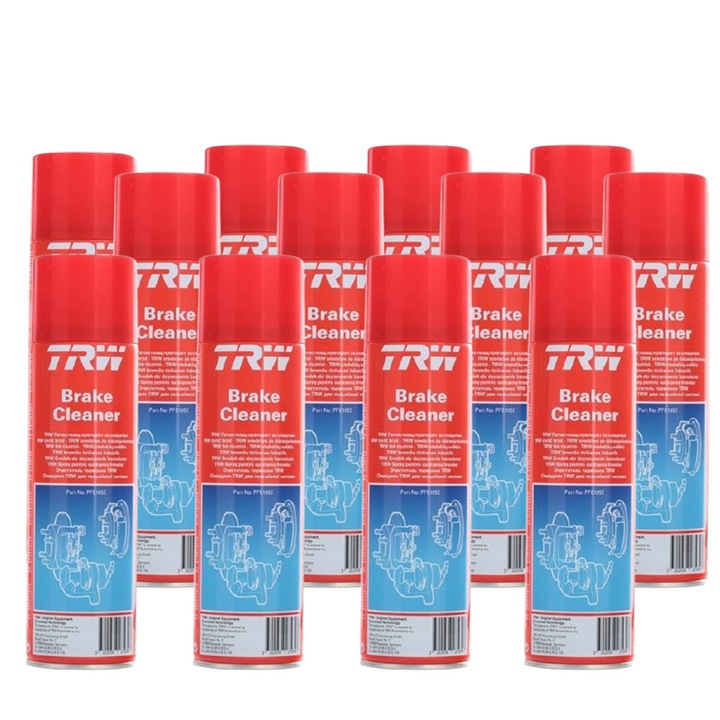 TRW Fék- és kuplungtisztító spray készlet, 12 db, 500 ml