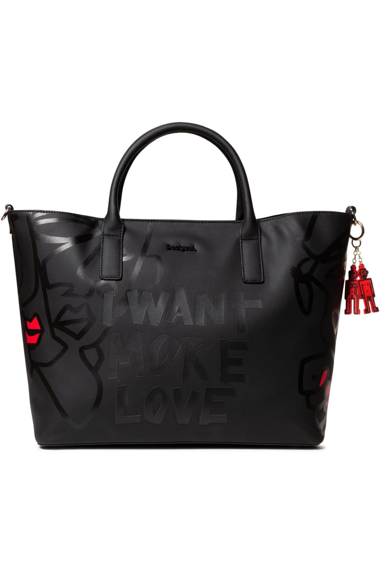 Geanta de dama, Desigual Bols Want Holbox, Negru