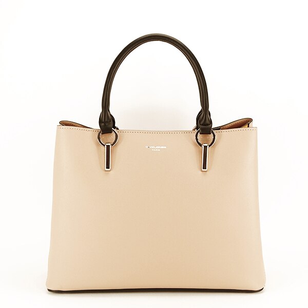 Geanta office/casual Noella Bej/galben