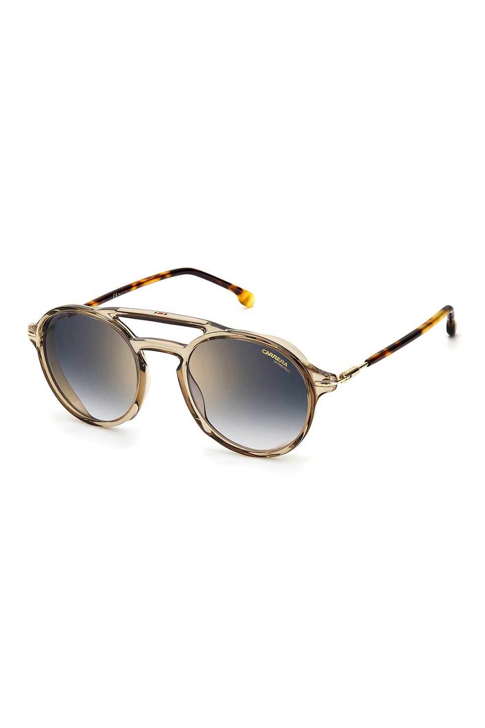 Carrera, Ochelari de soare pantos, unisex, Bej/Maro tortoise, 51-22-145 Standard