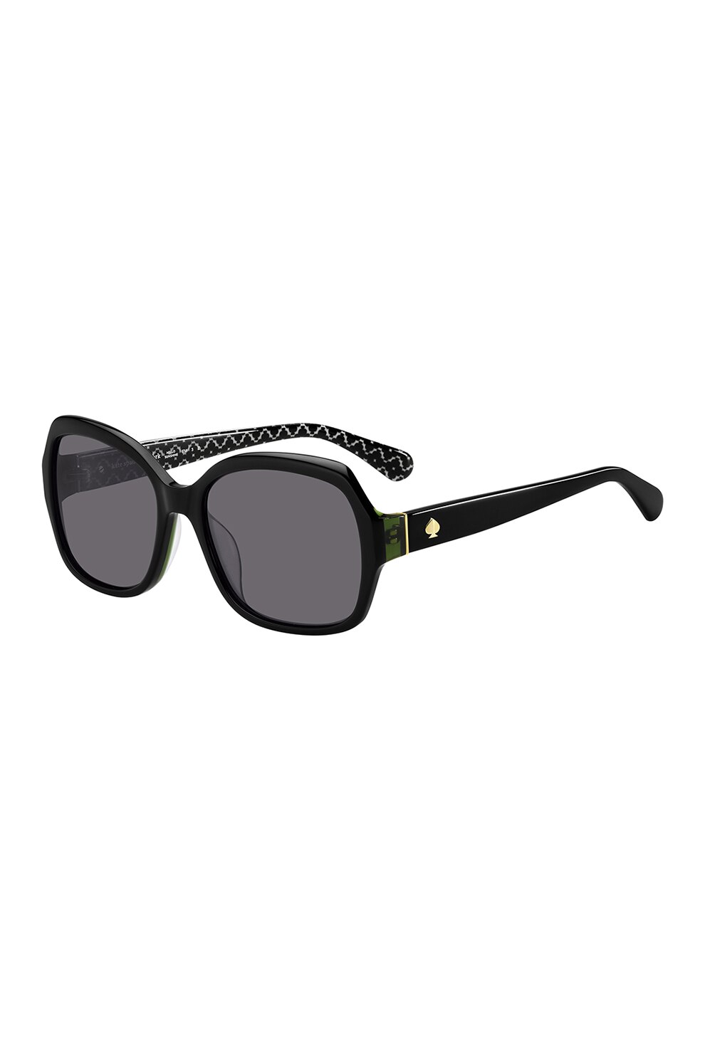 KATE SPADE, Ochelari de soare butterfly cu lentile polarizate Amberlynn, Negru, 57-18-140 Standard