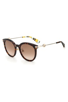 KATE SPADE, Ochelari de soare rotunzi Keesey, Maro/Auriu, 53-22-140 Standard KATE SPADE, Ochelari de soare rotunzi Keesey, Maro/Auriu, 53-22-140 Standard