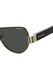 Polaroid, Ochelari de soare unisex polarizati cu lentile uni, Auriu/Negru, 57-18-145 Standard