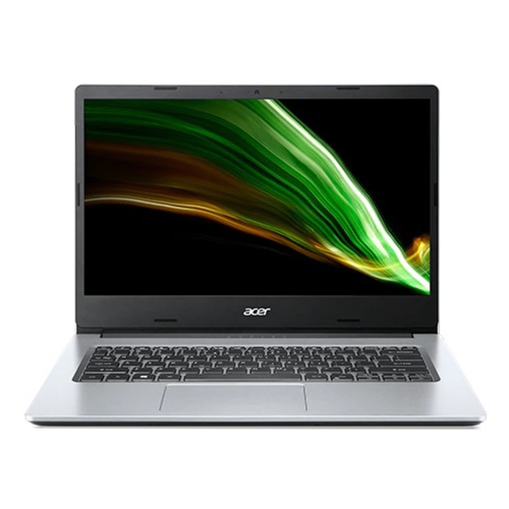 Acer Aspire A314-35-C5JM 14" FullHD IPS laptop, Intel Celeron N4500, 4GB, 256GB SSD, Intel Graphics, FreeDOS, Magyar billentyűzet, Ezüst
