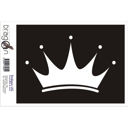 INDIGOS UG® étiquettes adhésives personnalisées Sticker - 36x7 mm - 300