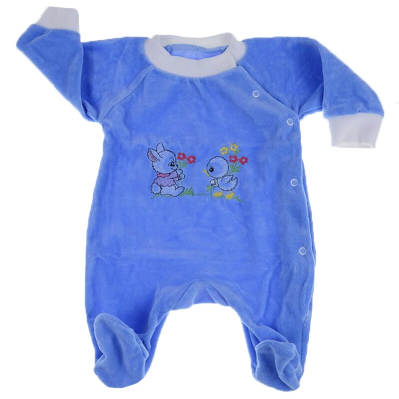 Salopeta cu maneca lunga pentru baieti Pifou Model 16 SPCP-25, Albastru 50-54 CM