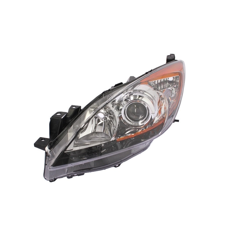 Far stanga cromat,electric Mazda 3 2008-2014 cu motor electric,bec H11/HB3