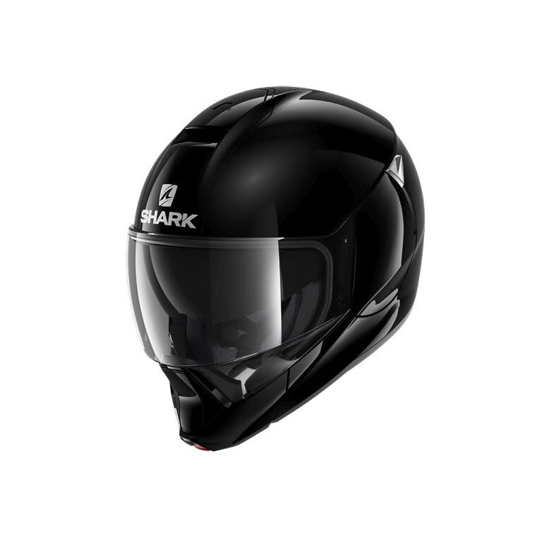 Casca flip-up Shark Evojet Blank, negru, marime XL