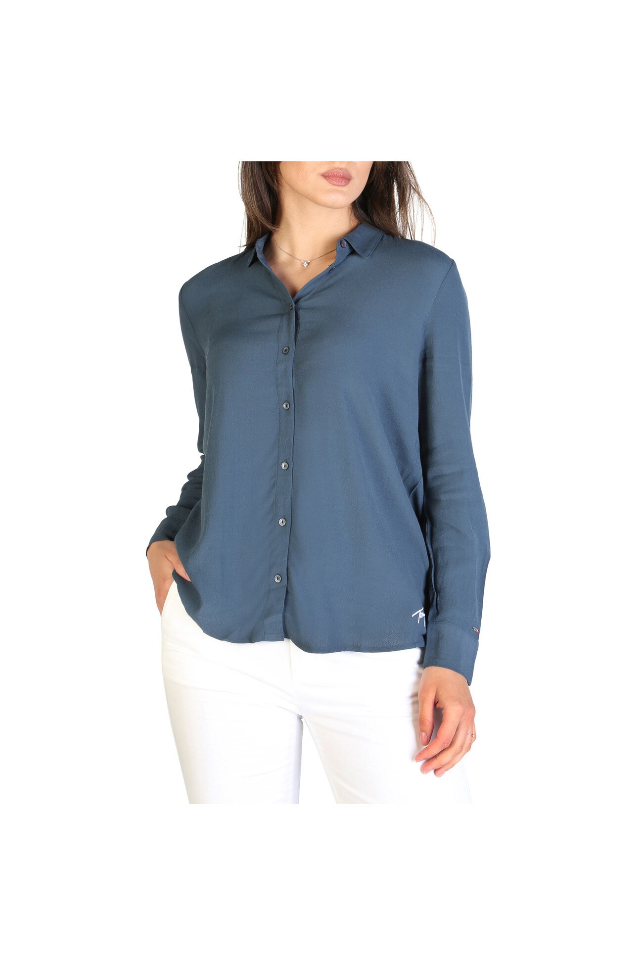 Camasa femei Tommy Hilfiger model XF0XF00531, Albastru