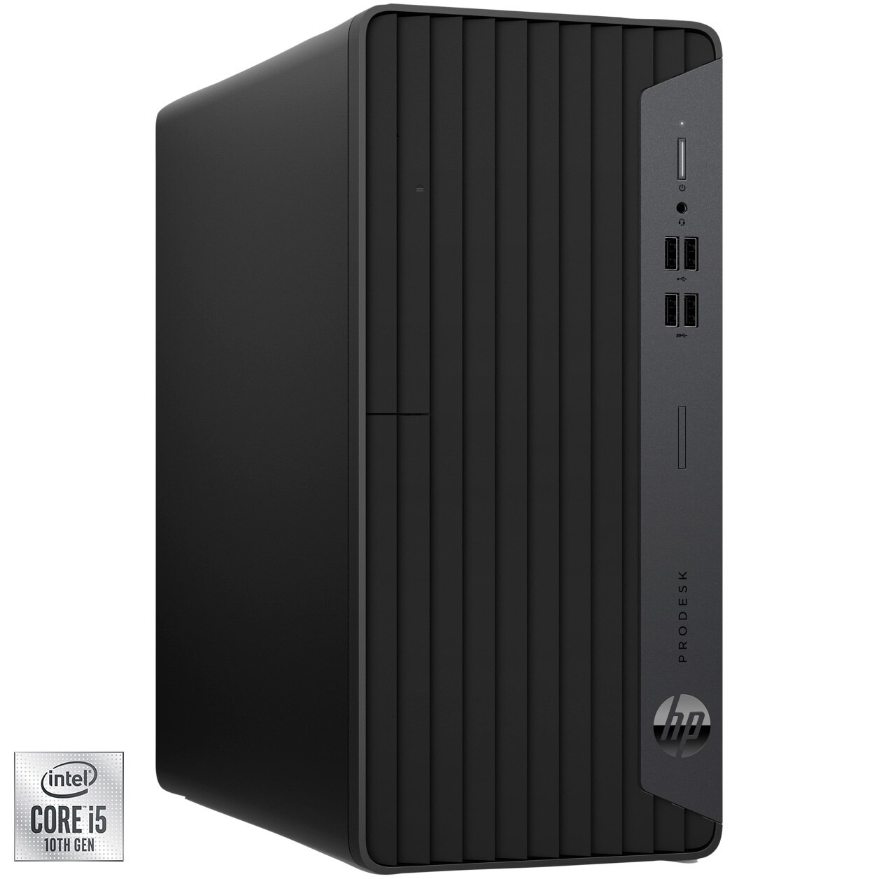 Sistem Desktop PC HP ProDesk 400 G7 MT cu procesor Intel® Core™ i5-10500 pana la 4.50 GHz, 8GB DDR4, 512GB SSD, DVD-RW, Intel® UHD Graphics 630, Windows 10 Pro