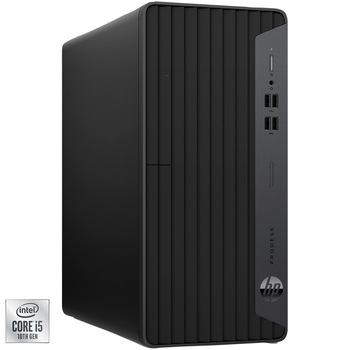 Sistem Desktop PC HP ProDesk 400 G7 MT cu procesor Intel® Core™ i5-10500 pana la 4.50 GHz, 8GB DDR4, 512GB SSD, DVD-RW, Intel® UHD Graphics 630, Windows 10 Pro Sistem Desktop PC HP ProDesk 400 G7 MT cu procesor Intel® Core™ i5-10500 pana la 4.50 GHz, 8GB DDR4, 512GB SSD, DVD-RW, Intel® UHD Graphics 630, Windows 10 Pro
