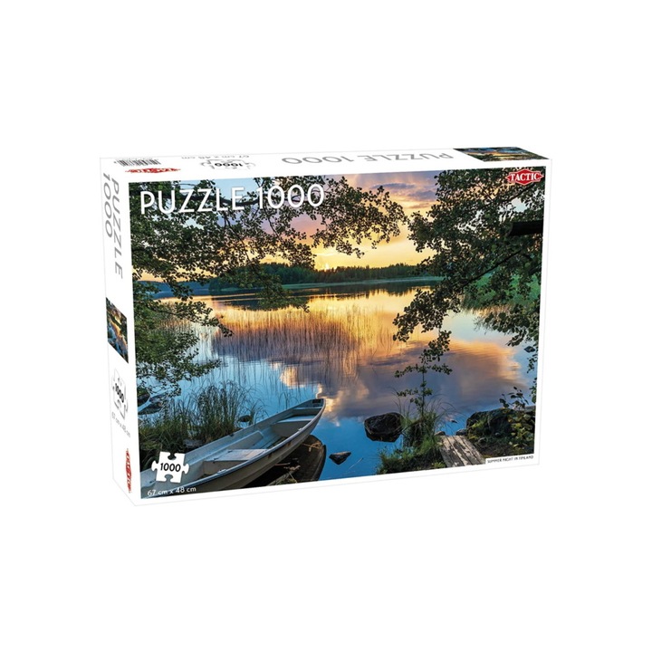 Tactic Пъзел от 1000 части, Around the World - Summer Evening in Finland (56684)