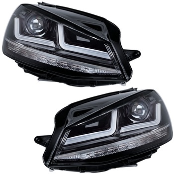 Set 2 buc faruri Osram Full LED compatibil cu VW Golf 7 VII VW GOLF VII (2012-2016) BLACK LEDriving HALOGEN Set 2 buc faruri Osram Full LED compatibil cu VW Golf 7 VII VW GOLF VII (2012-2016) BLACK LEDriving HALOGEN