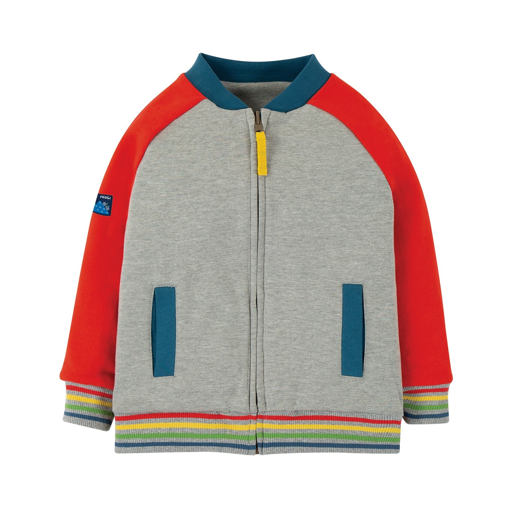 Jacheta Reese plus de stil, bumbac organic, multicolor, copii