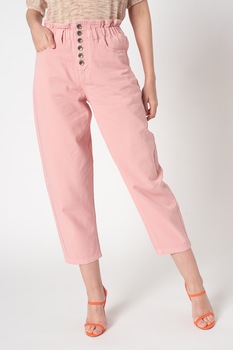 United Colors of Benetton, Blugi relaxed fit Shirley, Roz United Colors of Benetton, Blugi relaxed fit Shirley, Roz