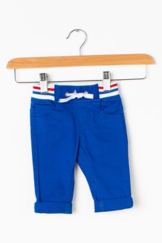 United Colors of Benetton, Pantaloni cu snur, Albastru royal, 74 CM United Colors of Benetton, Pantaloni cu snur, Albastru royal, 74 CM