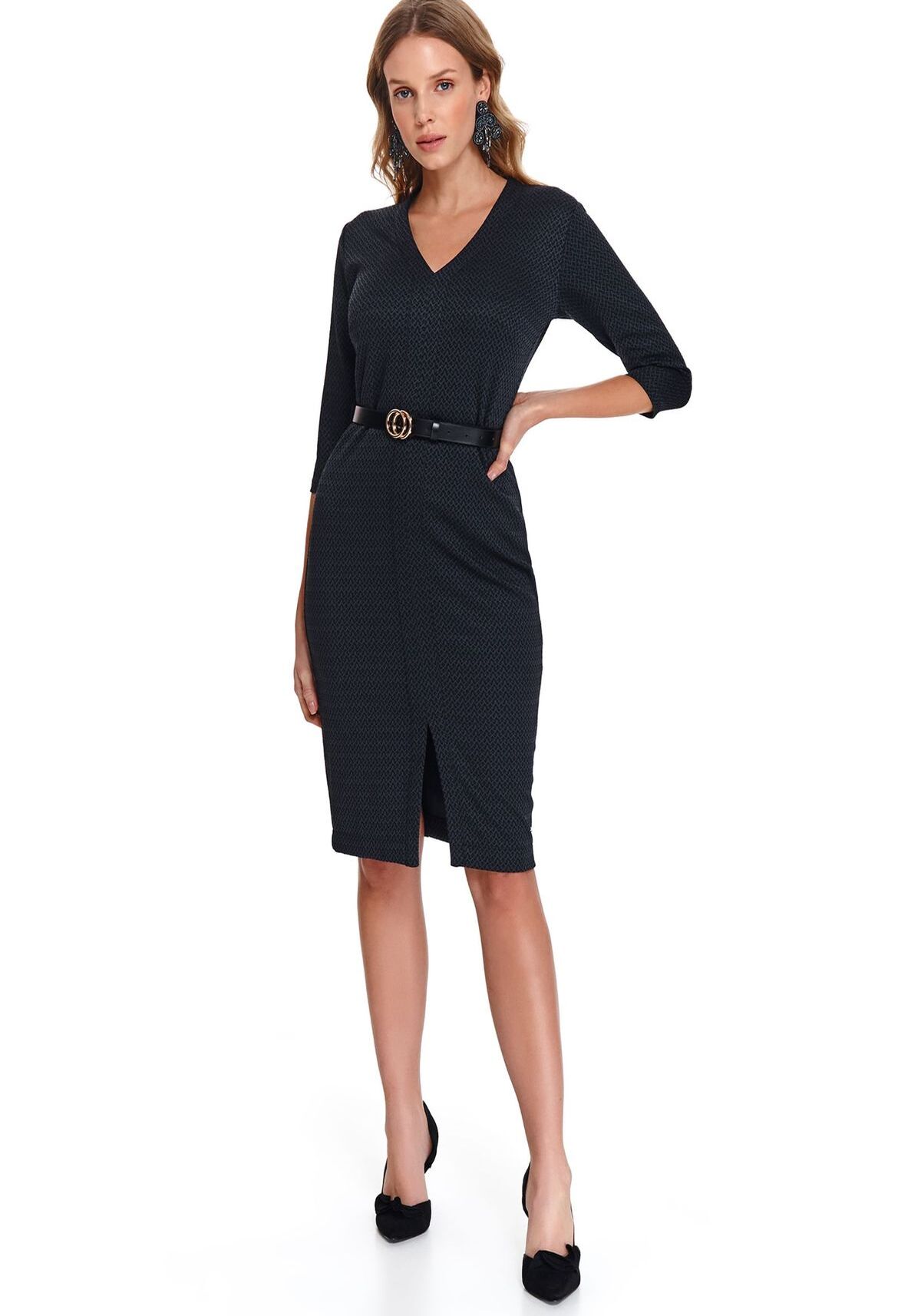 Rochie pentru femei, TOP SECRET, SSU3083, Albastru inchis