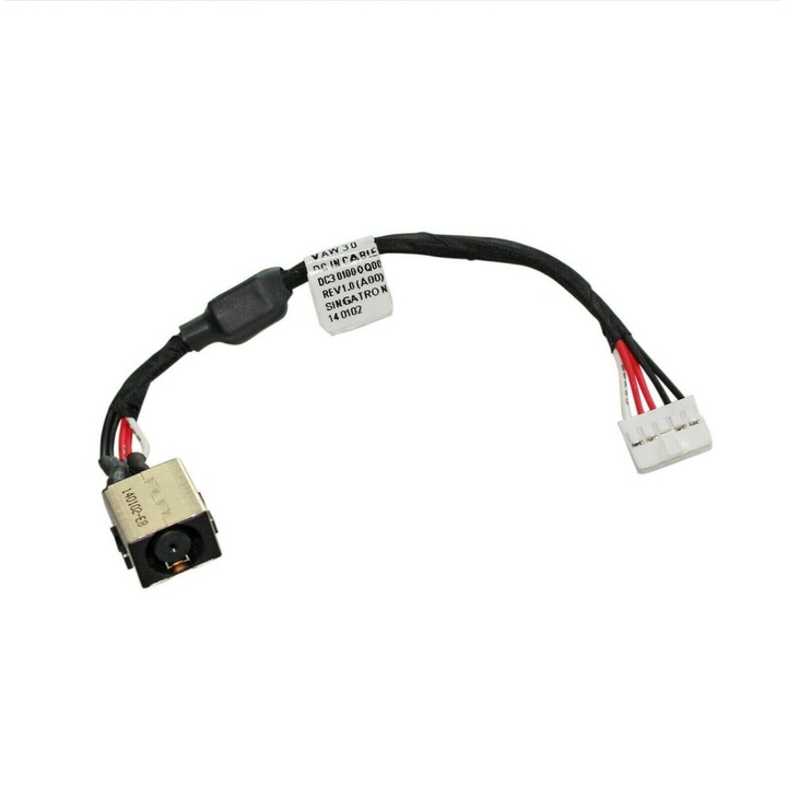 Tápcsatlakozó Laptop, Dell, Latitude E5440, GCX6J, 0GCX6J, DC301000Q00, VAW30