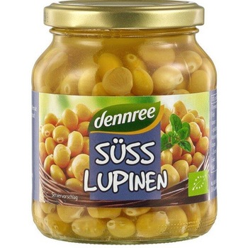 Boabe de Lupin Bio 340 grame Dennree Boabe de Lupin Bio 340 grame Dennree