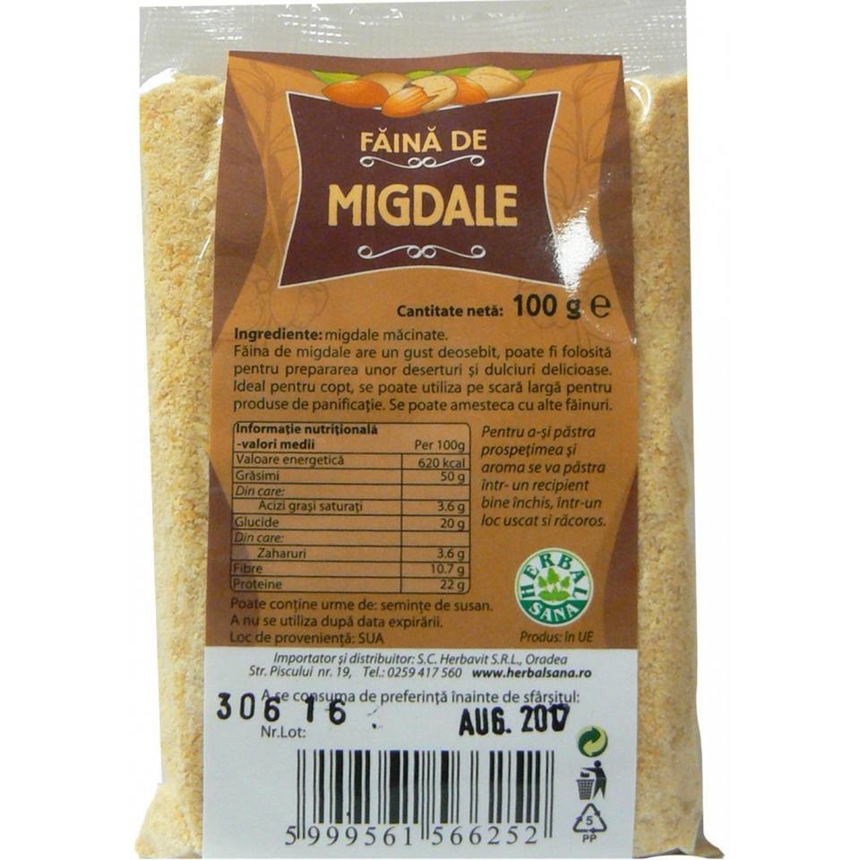 Faina de Migdale HERBALSANA 100 grame