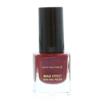 Lac de unghii Max Factor Max Effect Mini, 13 Deep Mauve, 4.5 ml Lac de unghii Max Factor Max Effect Mini, 13 Deep Mauve, 4.5 ml