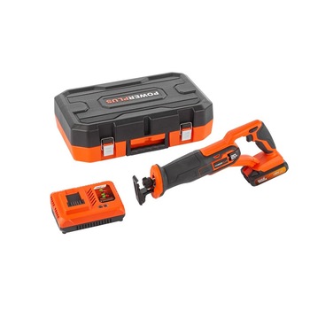 Fierastrau sabie cu acumulator Poerplus Powdp25110, acumulator si incarcator inclusi, 20v, 2Ah Fierastrau sabie cu acumulator Poerplus Powdp25110, acumulator si incarcator inclusi, 20v, 2Ah