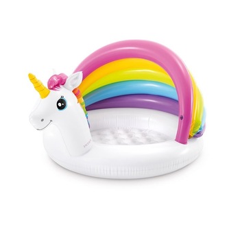 Piscina gonflabila pentru copii Unicorn, 57113NP, 124 x 102 x 69 cm Piscina gonflabila pentru copii Unicorn, 57113NP, 124 x 102 x 69 cm