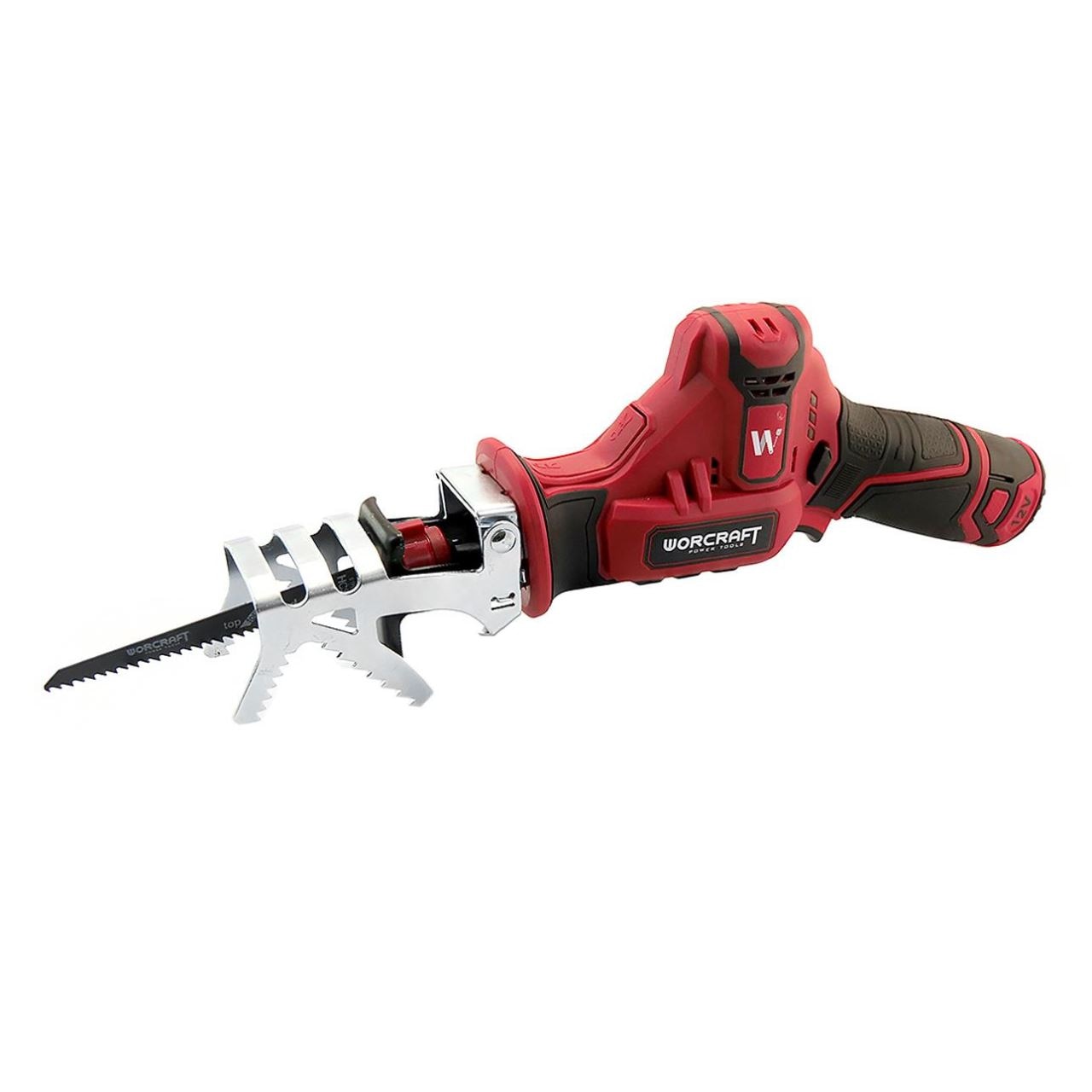 Fierastrau tip sabie, 12 V, cu acumulator 2x2.0 Ah Li-Ion, incarcator, Worcraft