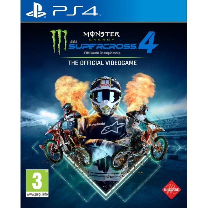 Monster Energy Supercross 4 (PS4)