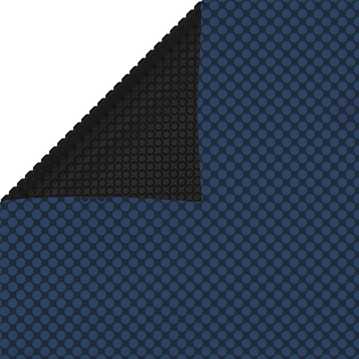 vidaXL fekete és kék lebegő PE medencefólia 300 x 200 cm