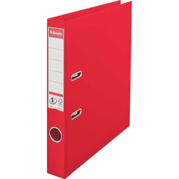 Biblioraft Esselte No.1 Power VIVIDA, PP/PP, A4, 5 cm, rosu Biblioraft Esselte No.1 Power VIVIDA, PP/PP, A4, 5 cm, rosu