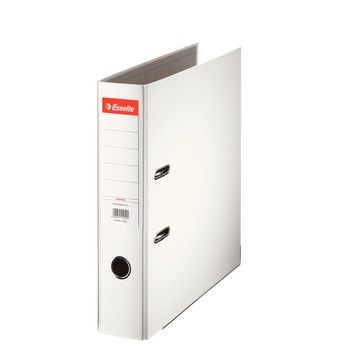 Biblioraft Esselte Economy, PP, A4, 7,5 cm, alb Biblioraft Esselte Economy, PP, A4, 7,5 cm, alb