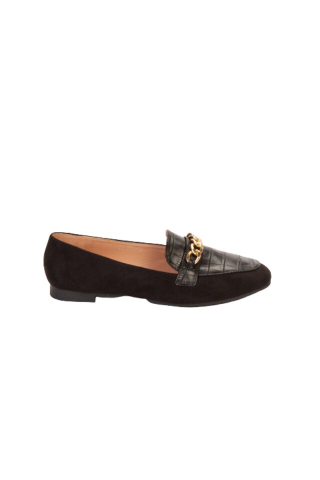 Mocasini dama Nola, Negru