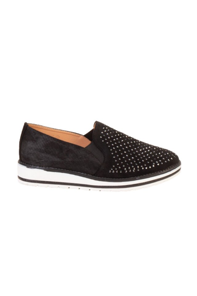 Mocasini dama Avia, Negru, 37