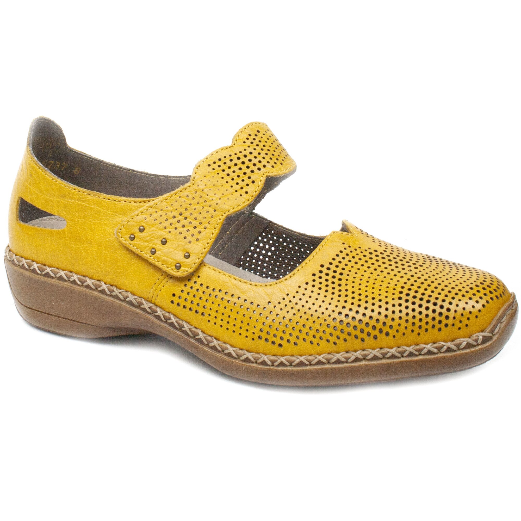 Pantofi dama 413G6 68 galben, Galben