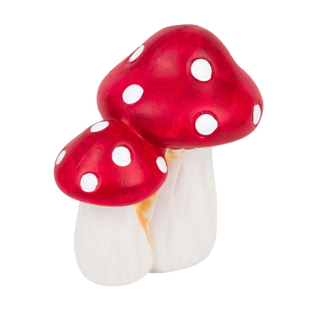 Ciuperci decorative din ceramica, 11cm